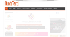 Desktop Screenshot of mundotextilmag.com.ar