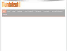 Tablet Screenshot of mundotextilmag.com.ar